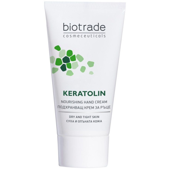 BIOTRADE KERATOLIN подхранващ крем за ръце за суха и атопична кожа с 5% урея 50 мл